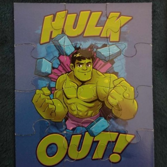 Marvel Superhero Large Piece  Puzzle Set  Age 3+ - Picture 6 of 11